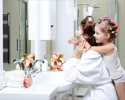 Consejos para darle un toque femenino al baño Consejos para darle un toque femenino al baño