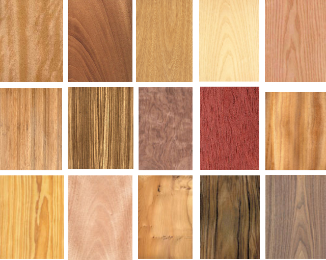 Imagen sacada de un catálogo de maderas