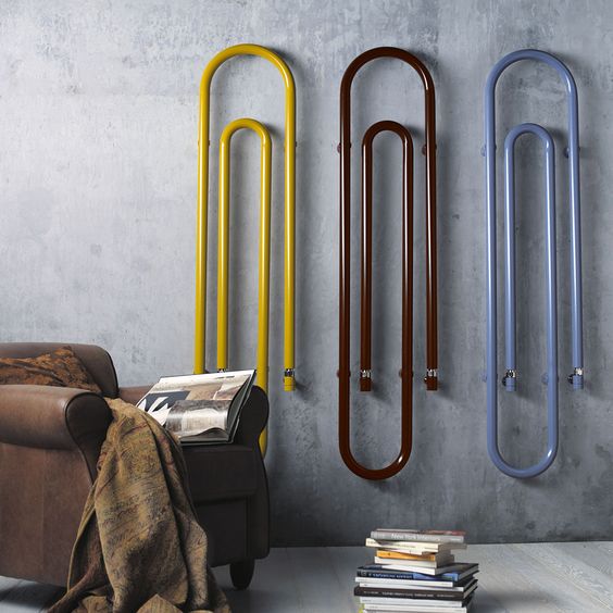 Radiadores con forma de clip