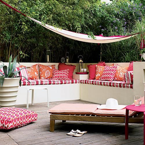 Sofás modulares en blanco