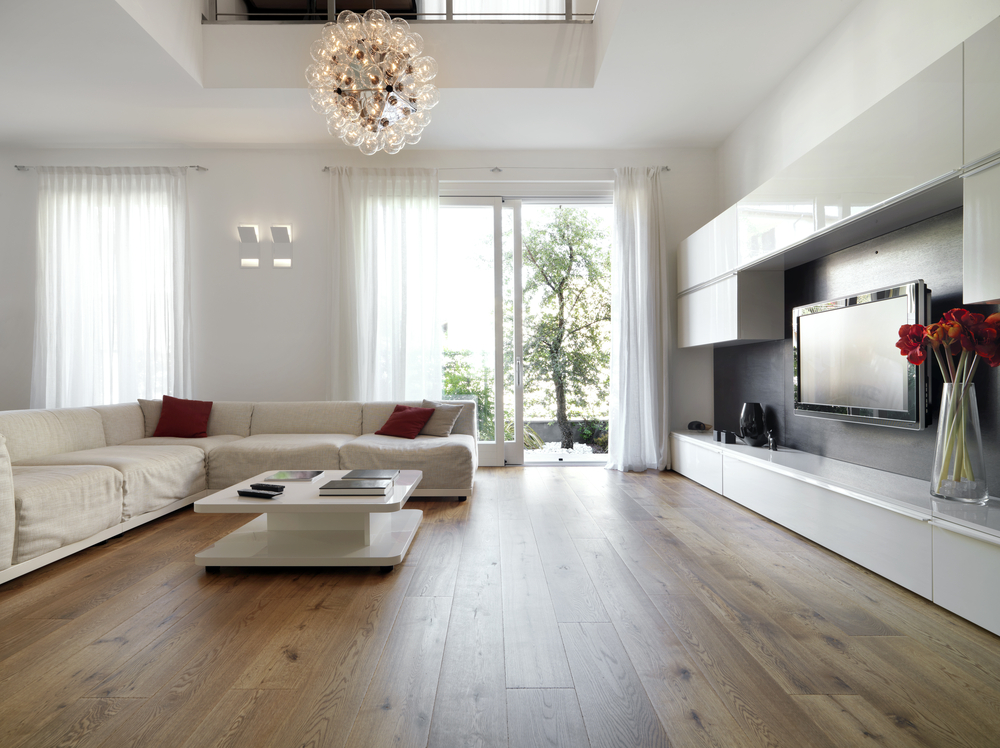 Floating laminate floors