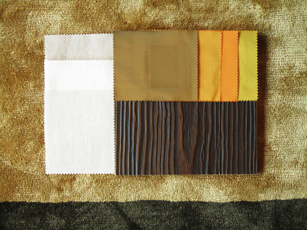 Distintas muestras de tela