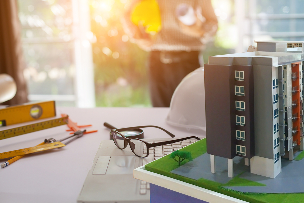 State of the building before choosing your house.