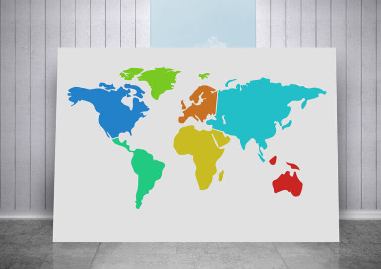 Consejos e ideas para decorar tu casa con mapas