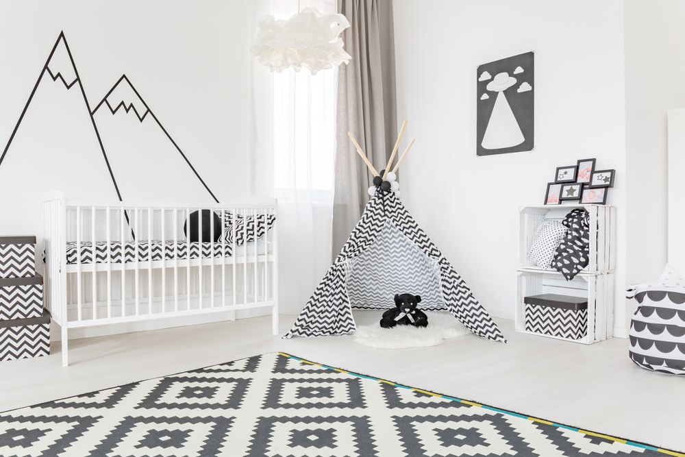 Iluminación de un cuarto infantil.