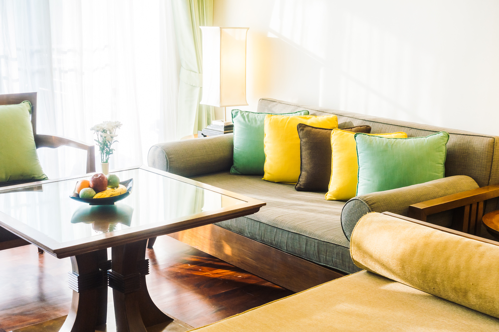 Salón funcional y de diseño.