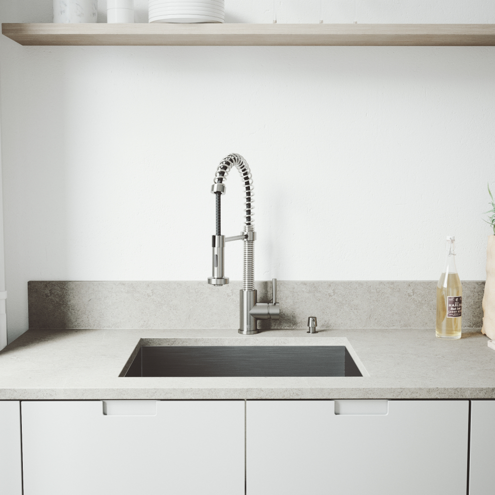 grifo de cocina con manguera extensible