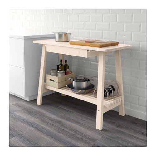 Mesa auxiliar NORRÅKER de madera.