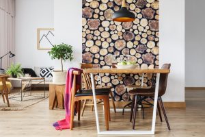 ¿Papeles de pared lisos o con textura?