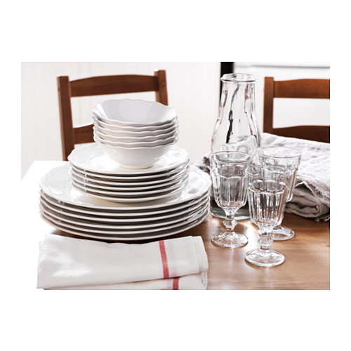 Vajilla ARV de IKEA.