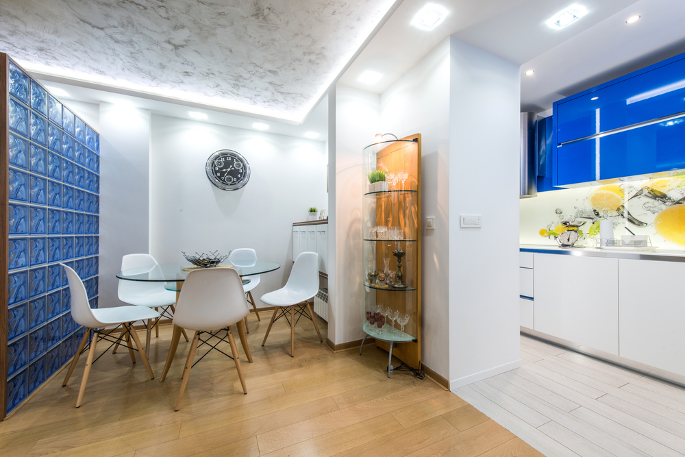 Vitrina de cristal para la cocina.