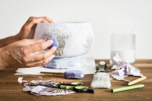 Descubre las servilletas decoupage