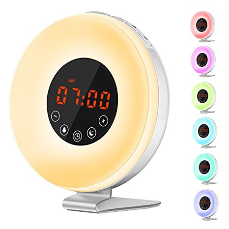 Despertador de luz Bioxo.