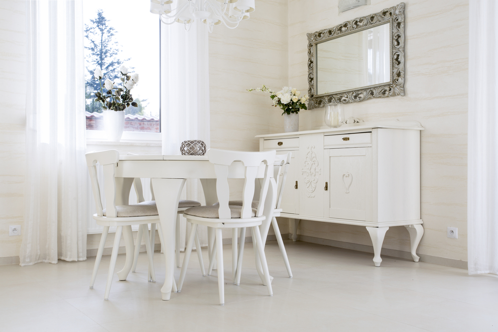 Espejo rectangular para comedor.