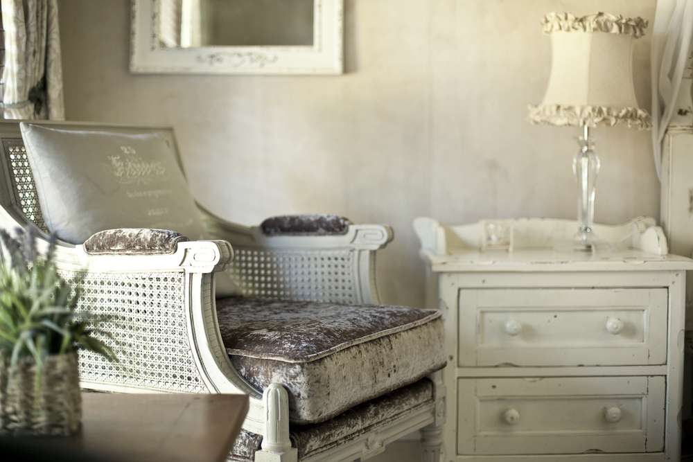Estilo shabby chic.