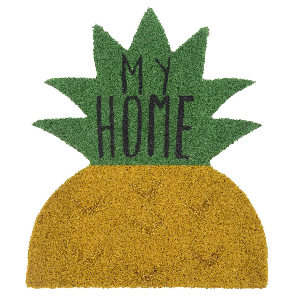 Felpudo con forma de piña de la tienda Maison du Monde