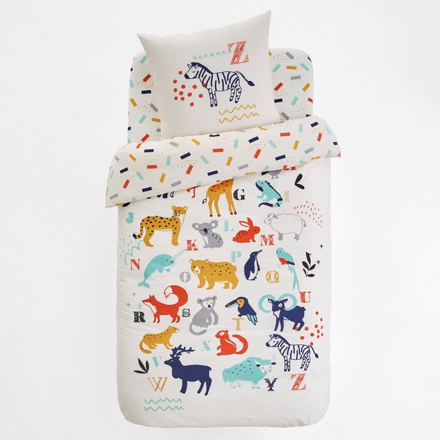 Funda nórdica de animales.
