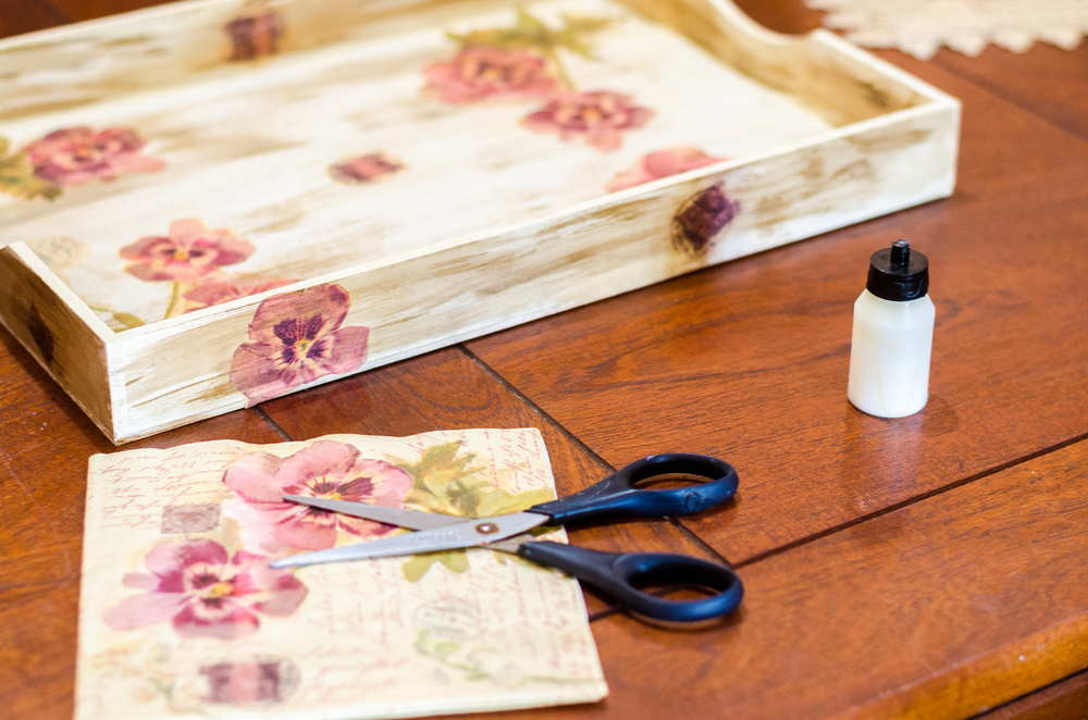 Servilletas decoupage.