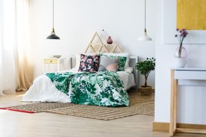 5 ideas de colchas con motivos florales