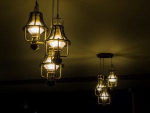 4 ideas de lámparas vintage para el salón