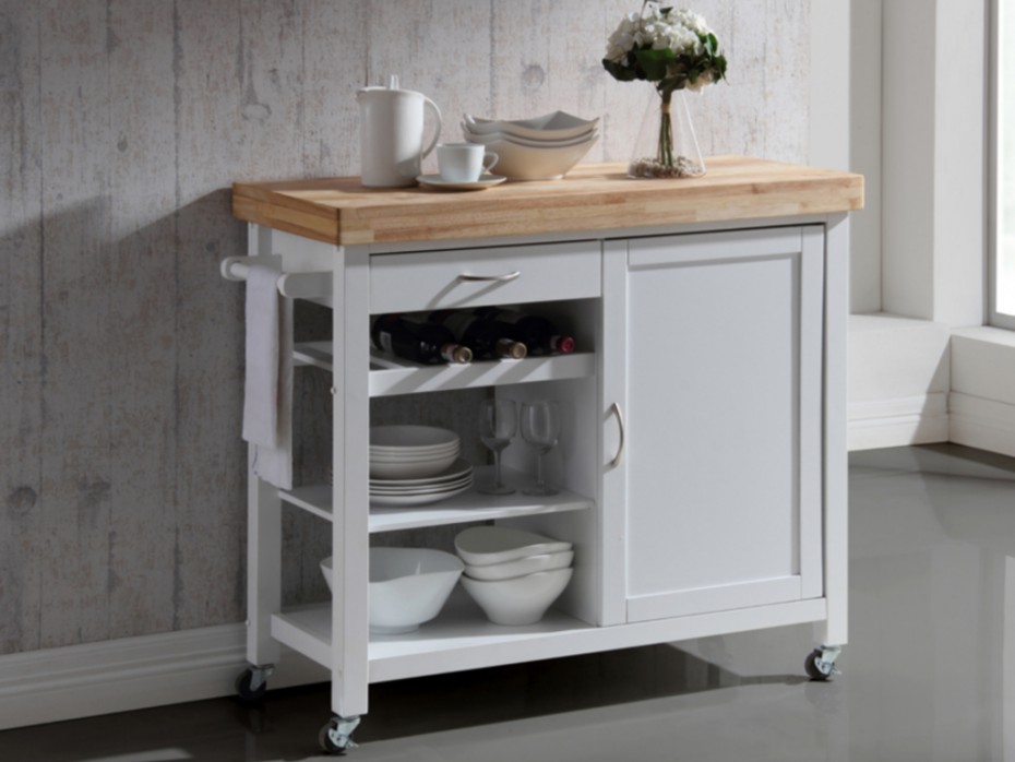 Mesa auxiliar de cocina.