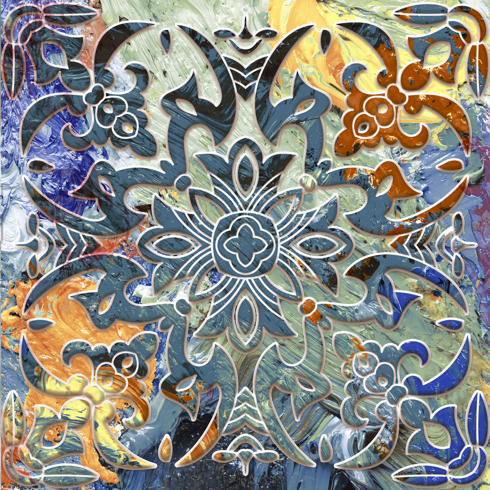 Azulejo con cenefa para el baño.