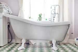 La tendencia de las bañeras antiguas