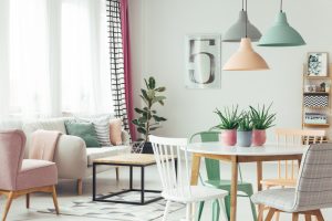 Ideas para crear un salón con dos ambientes