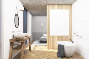 Los mejores suelos de madera para el baño