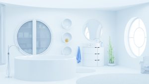 Usa formas circulares que le darán mucho estilo a tus espacios