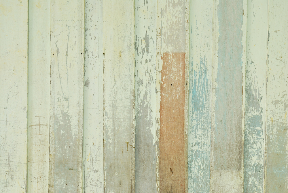 Pared de madera desgastada