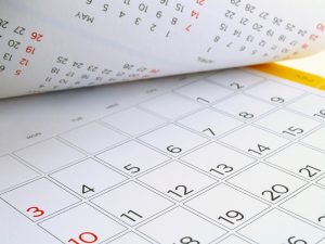 Calendario personalizado: créalo con cartón
