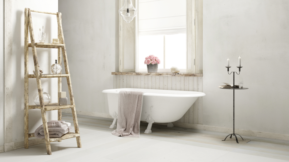 Claves del Shabby Chic, baño