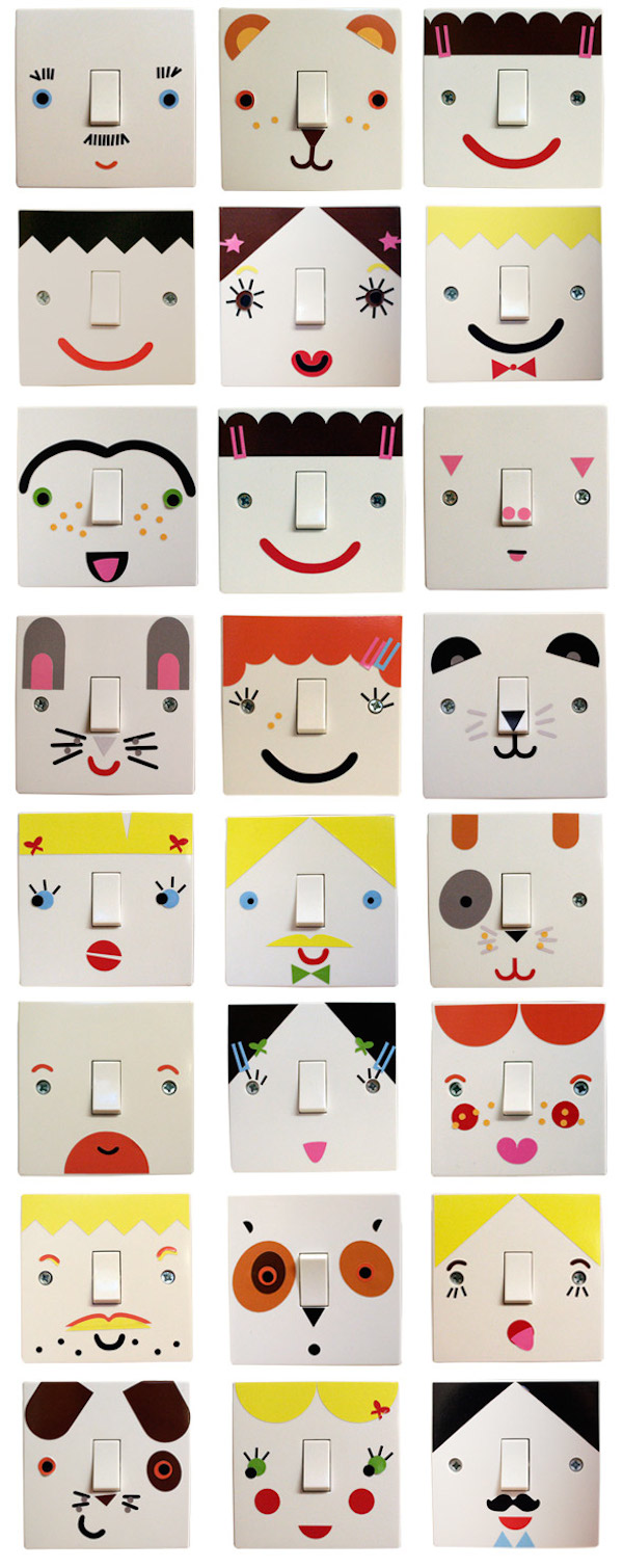 decoración infantil de enchufes