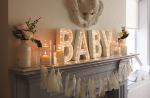 Fiesta de baby shower: colores ideales