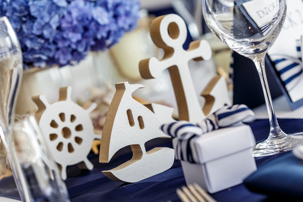 fiesta de baby shower de estilo marinero
