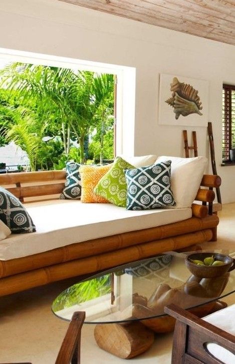 sofa de guadua