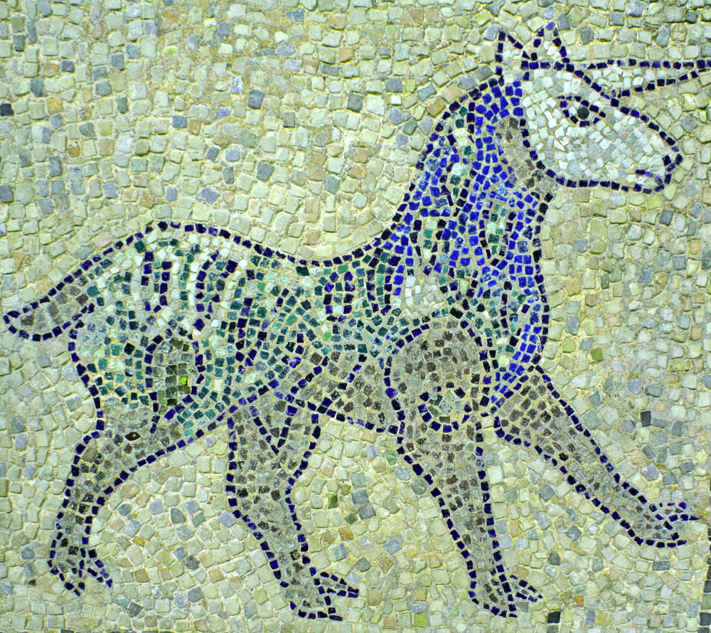 mosaico de unicornio