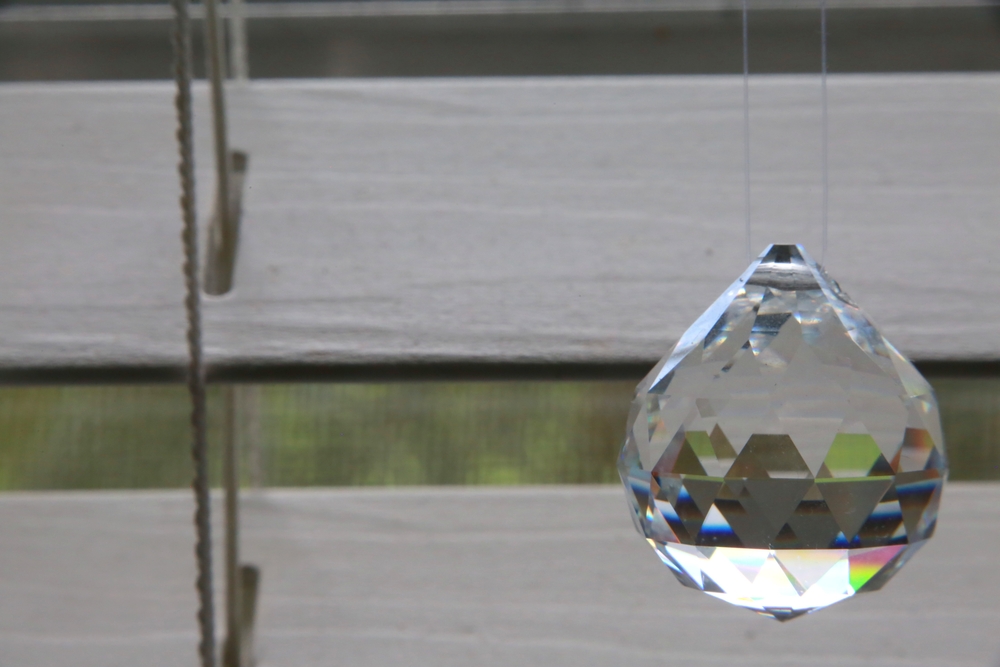 Bola de cristal Feng Shui.