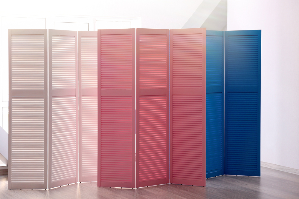 Celosías de colores.