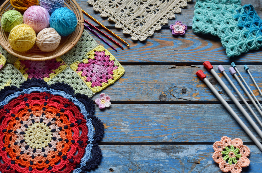 Decorar con crochet.