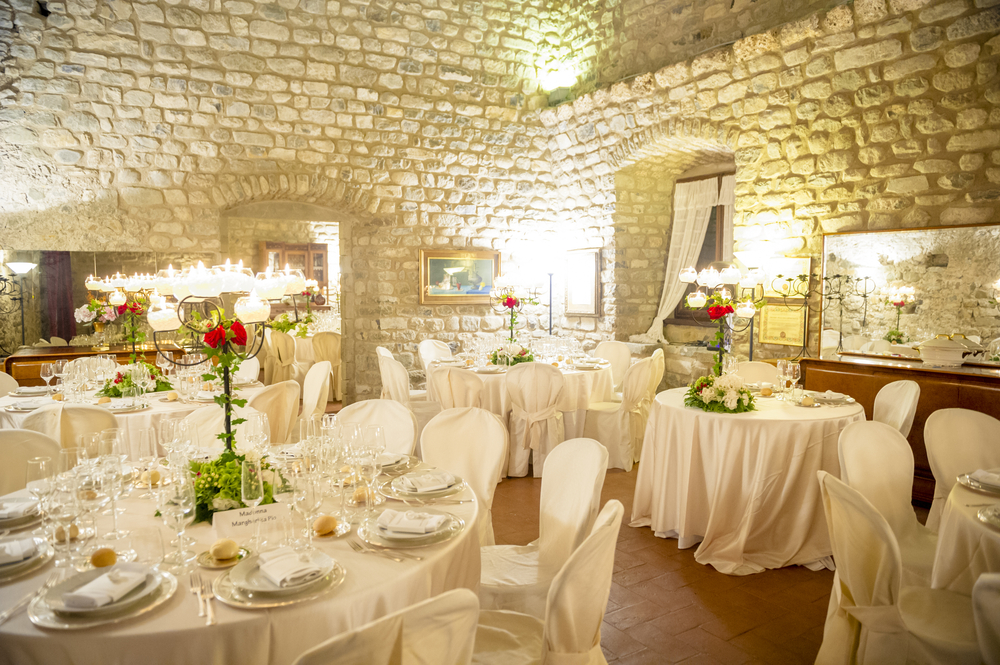fiesta de boda comedor