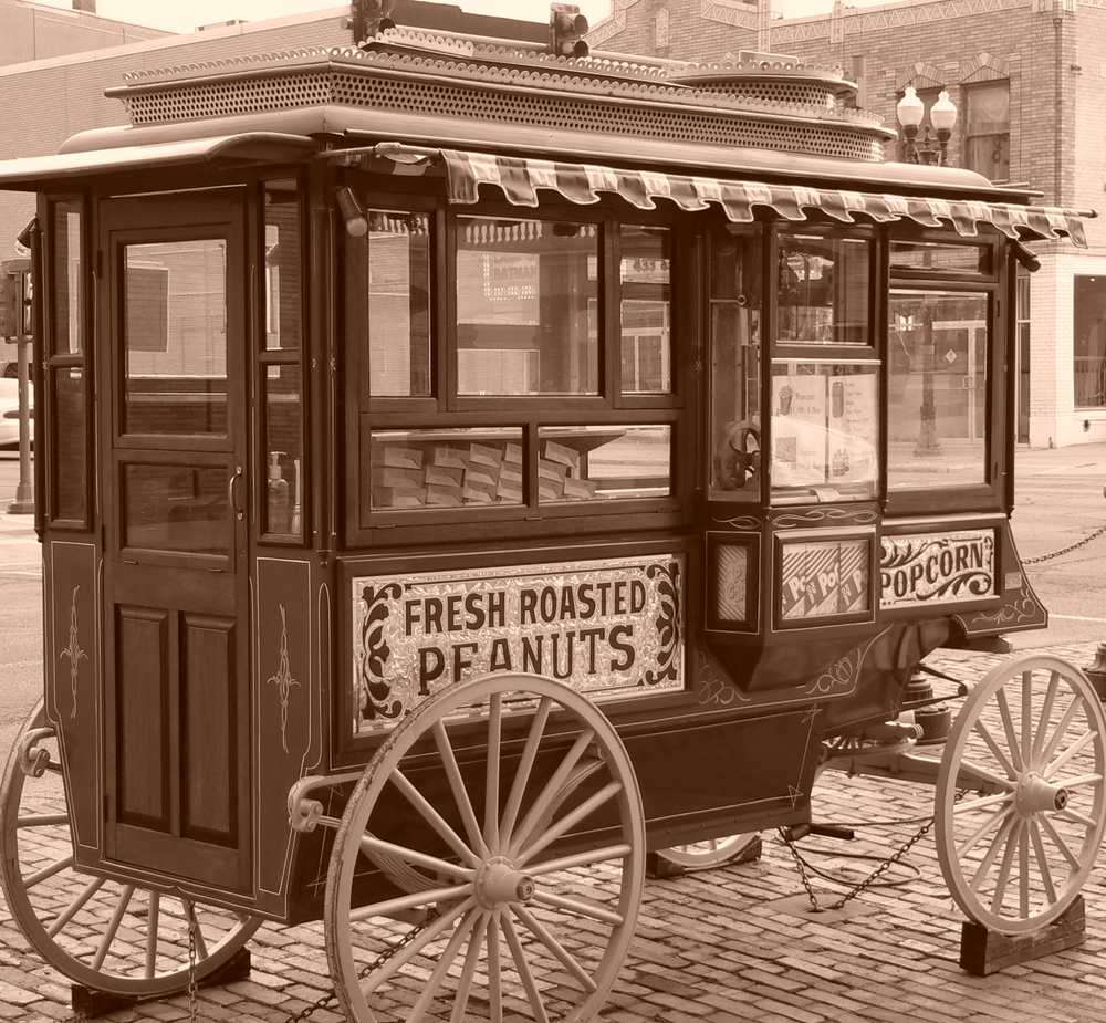 Máquina de palomitas.