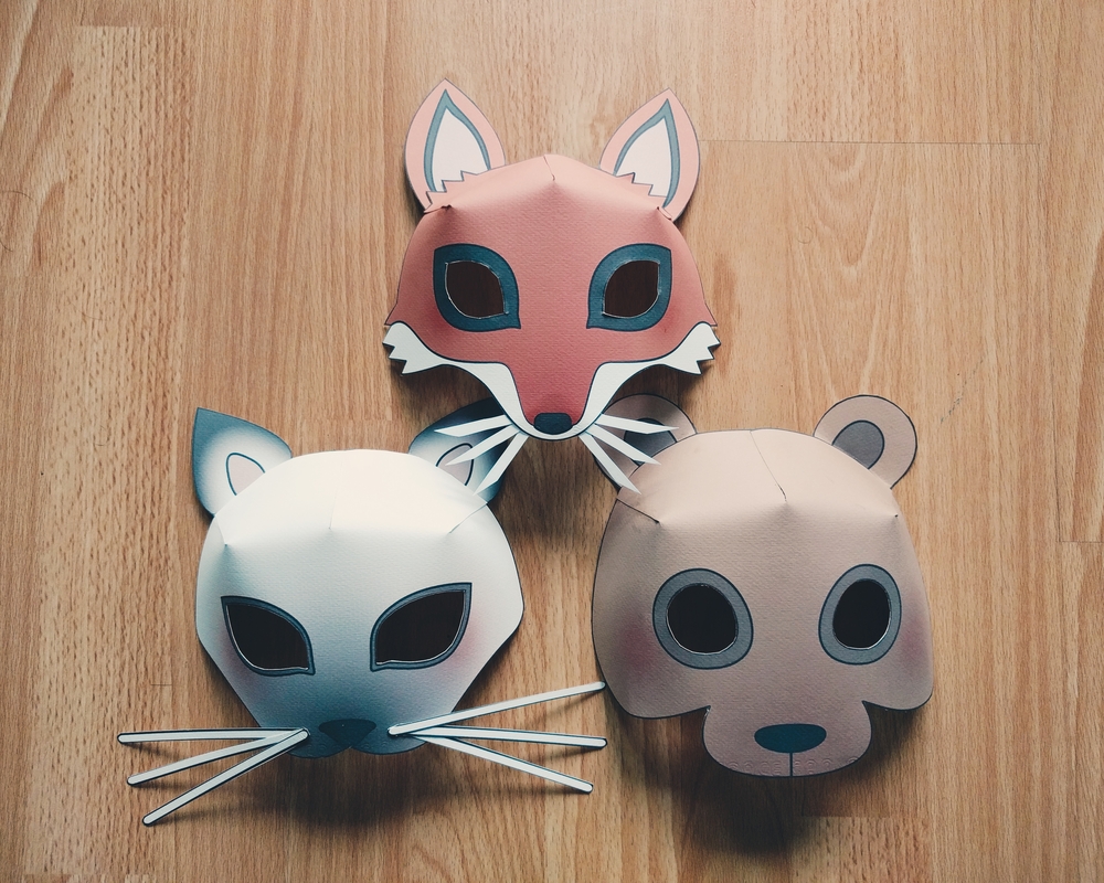 máscaras infantiles