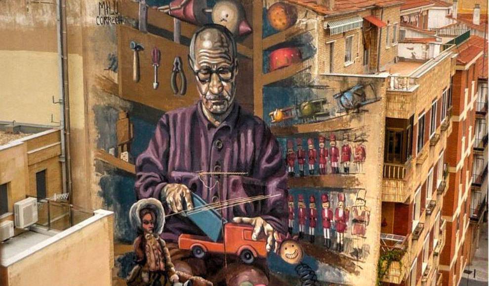 El arte urbano del Barrio del Oeste, en Salamanca.