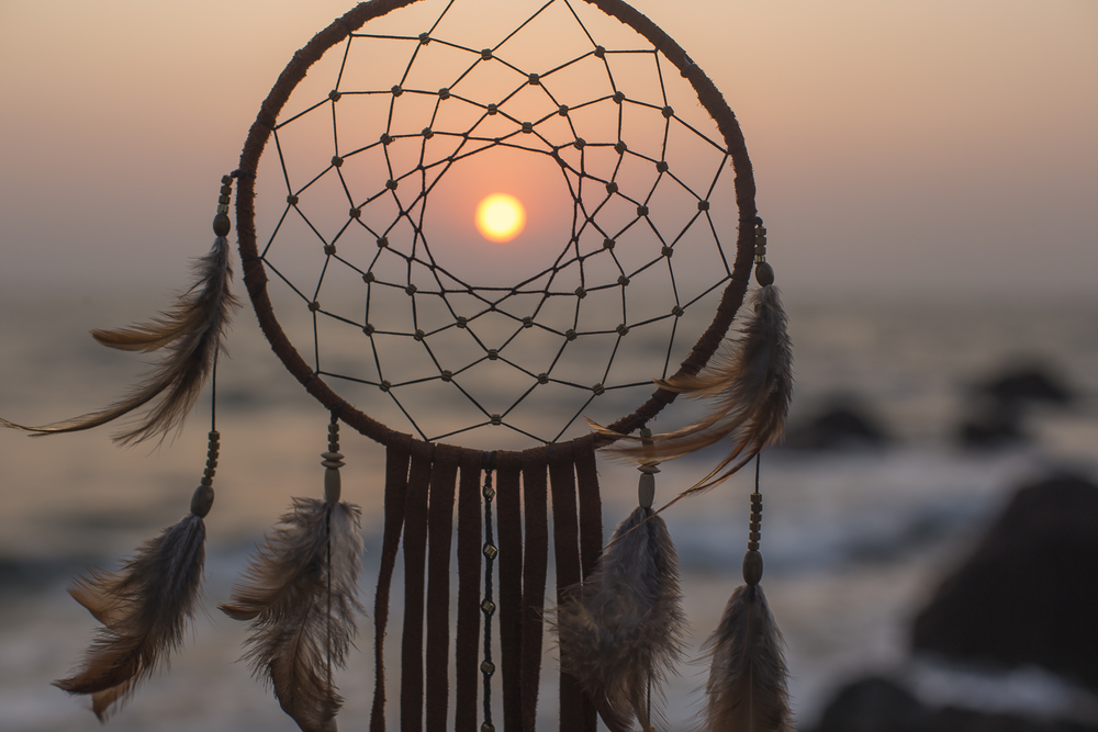 Atrapasueños rústico.