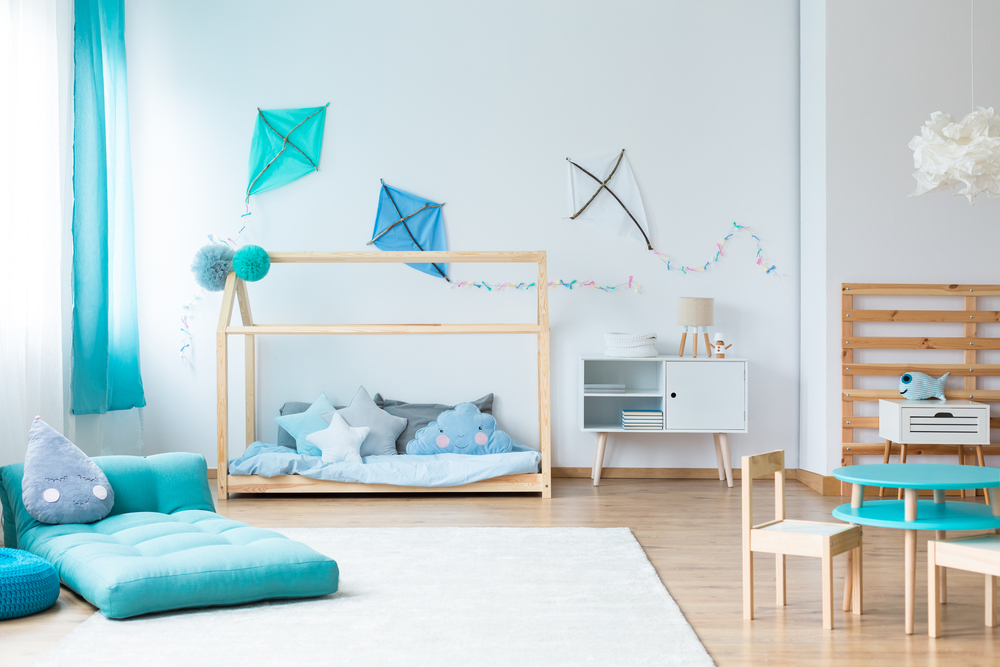 Cómo decorar con cometas la habitación de tu hijo