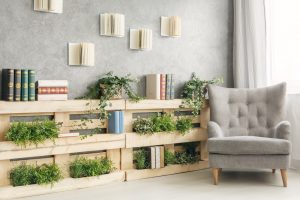 Formas de hacer estantes de libros flotantes