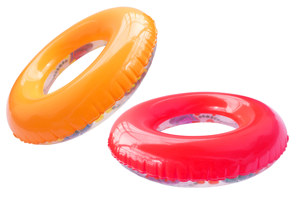 Flotador de piscina.