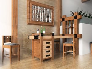 Crea tu propio mueble bar para tener en el salón